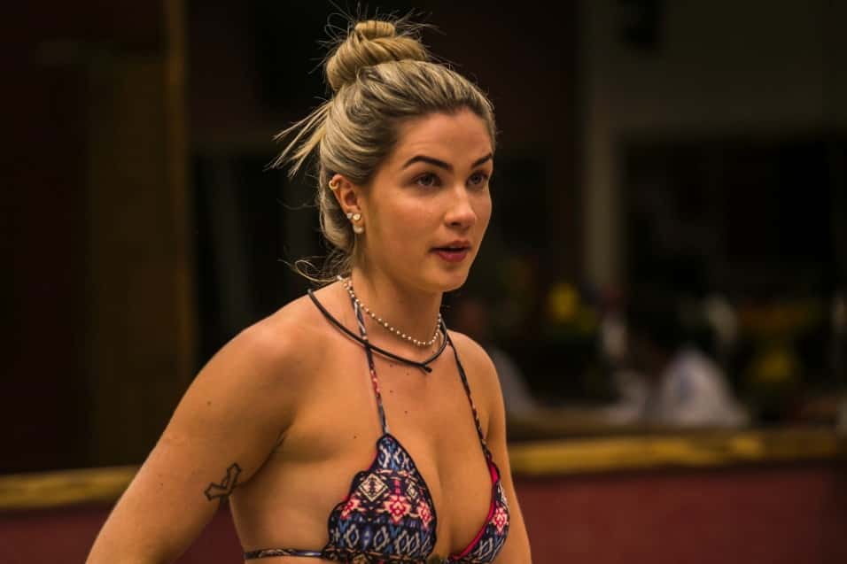 Aline descarta reatar romance com Fernando aqui fora (Foto: Divulgação)