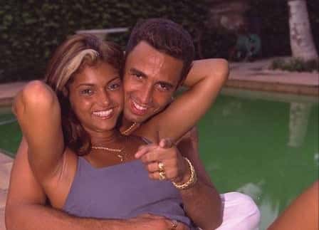 Latino e Kelly Key na época em que namoravam. (Foto: Divulgação)