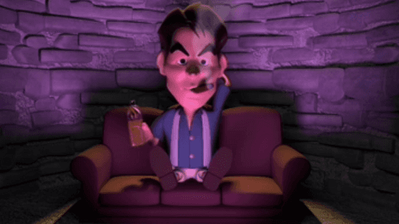 O personagem apareceu em desenho animado (Foto: Reprodução)