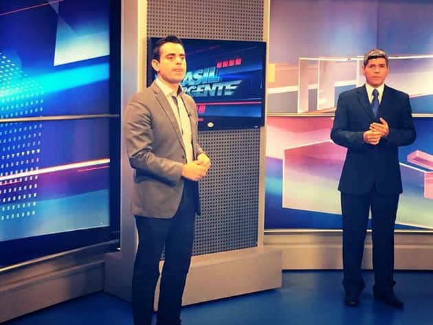 Rimack Souto comanda o "Brasil Urgente" de Brasília (Foto: Divulgação)