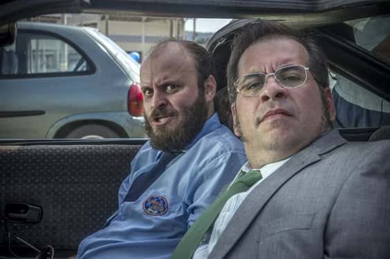 Genésio (Leandro Hassum) e Marreta ( Paulinho Serra) (Foto: Globo/Renato Rocha Miranda)