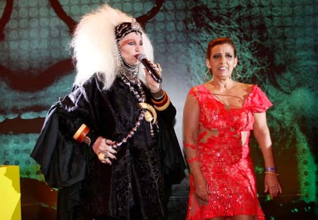 Elke Maravilha e Rita Cadillac (Foto: Celso Tavares / Ego)
