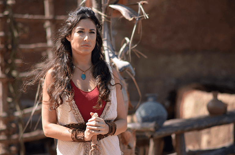 Gisele Itié, protagonista de "Os Dez Mandamentos" (Foto: Divulgação)