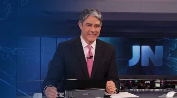 William Bonner comanda o "JN" (Foto divulgação)