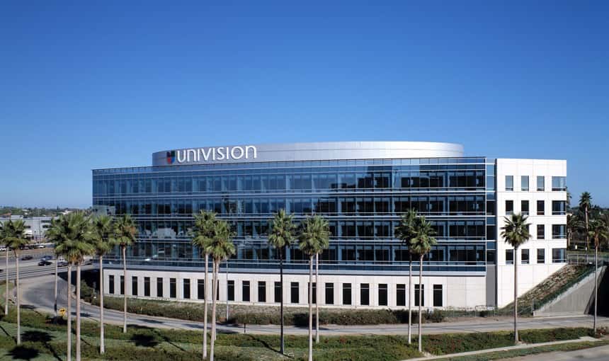 Sede da Univision. (Foto: Divulgação)