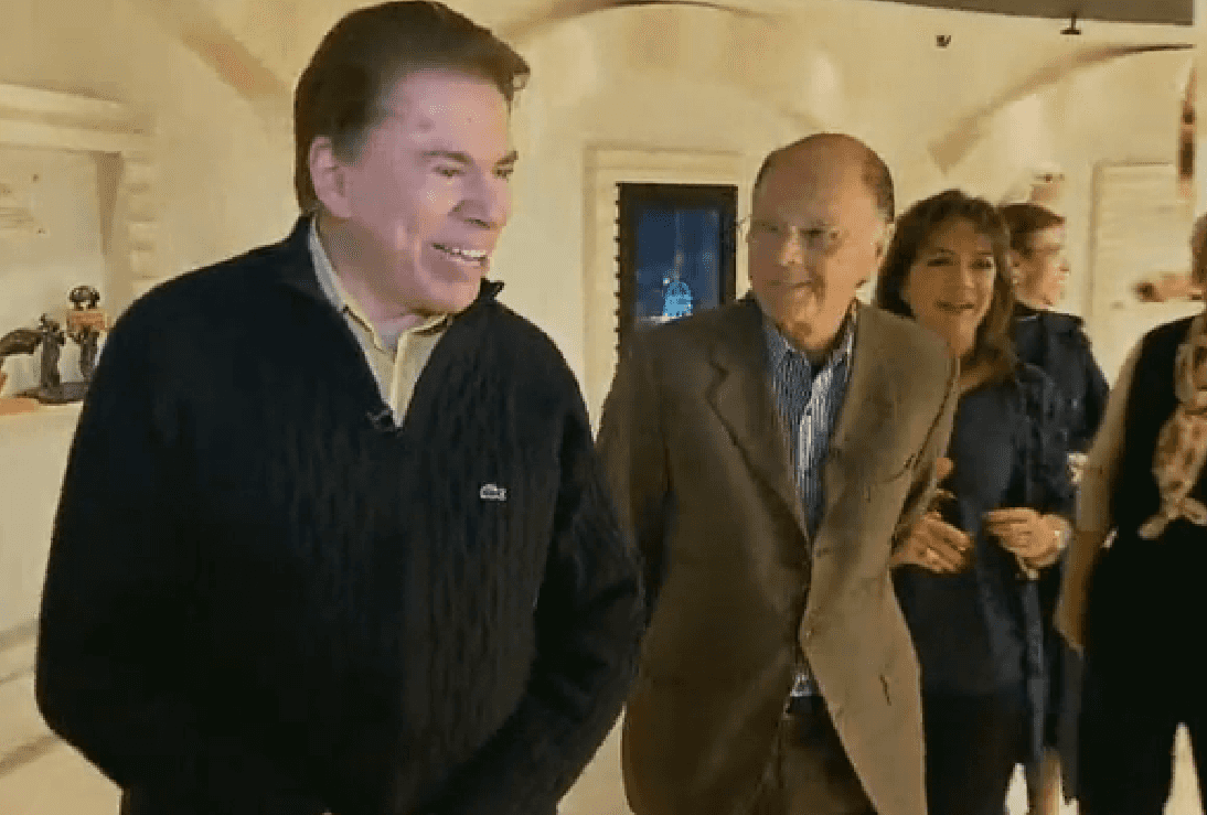 Silvio Santos e Edir Macedo se entrevistaram, um ao outro (Foto divulgação)