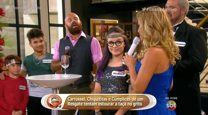 Eliana perde a vice-liderança apostando em novela infantil (Foto reprodução)