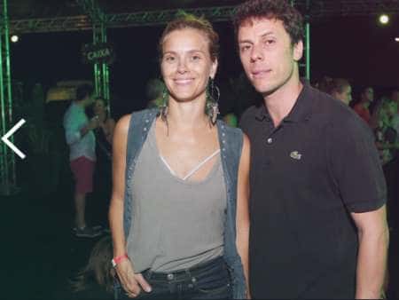 Carolina Dieckmann e Tiago Worcman (Foto: AgNews)