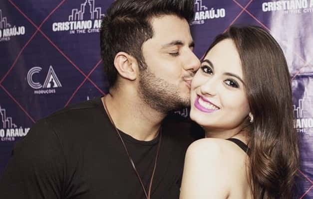 Cristiano Araújo e Allana Moraes (Foto