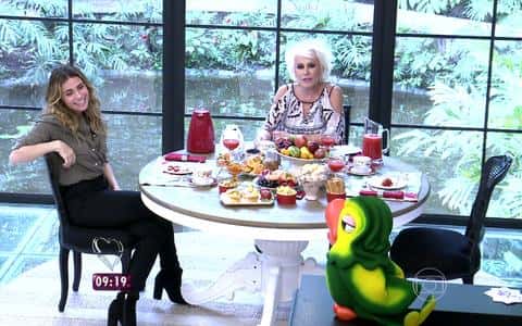 Giovanna Antonelli foi a convidada do programa (Foto: Reprodução)