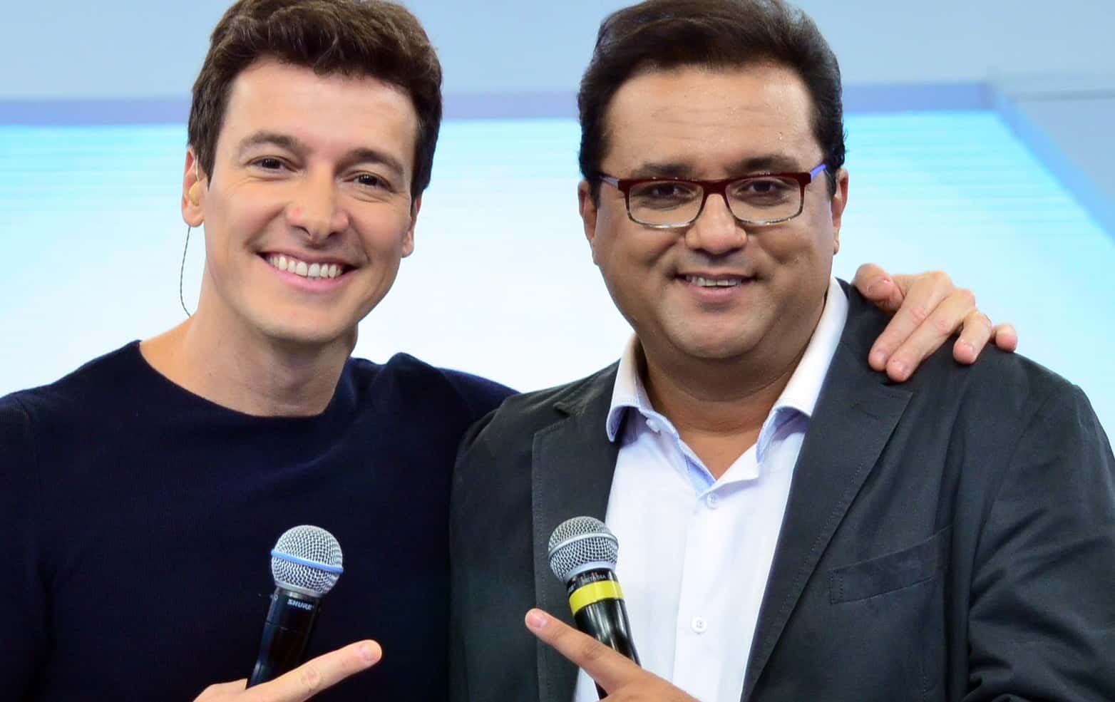 Rodrigo Faro e Geraldo Luís (Foto: Divulgação)