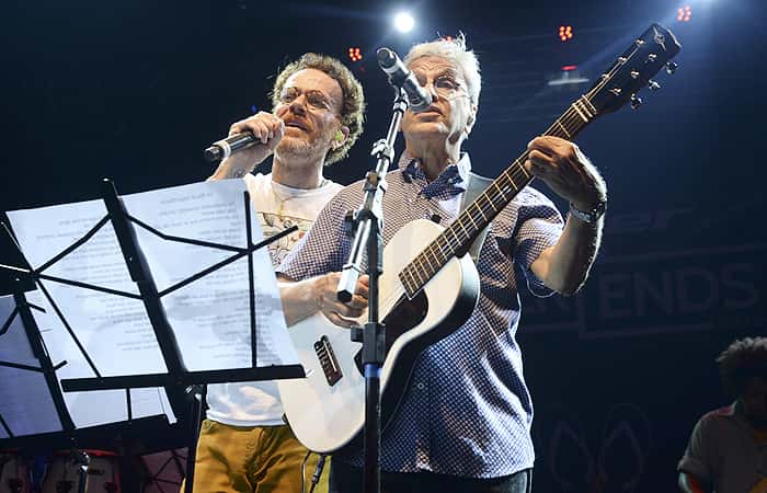 Cateano Veloso e Nando Reis (Foto: Divulgação)
