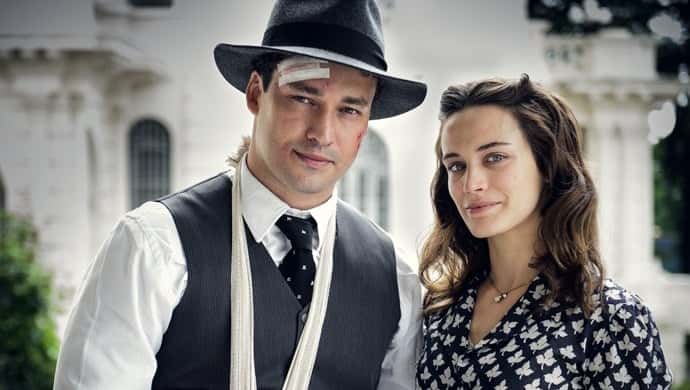 Bianca Bin e Rodrigo Andrade em "Êta Mundo Bom" (Foto: Globo/Ramôn Vasconcelos)