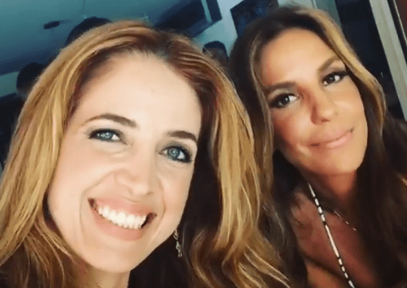 Poliana e Ivete juntas (Foto: Reprodução)