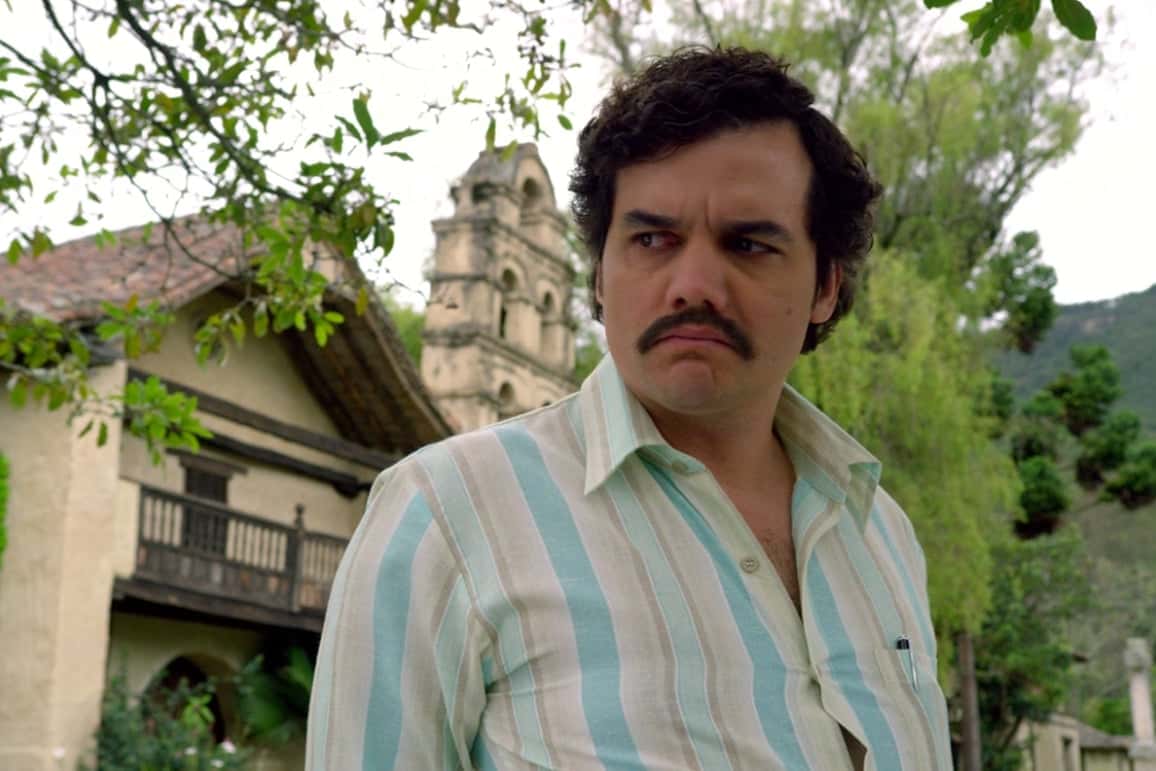 Wagner Moura em "Narcos". (Foto: Divulgação)