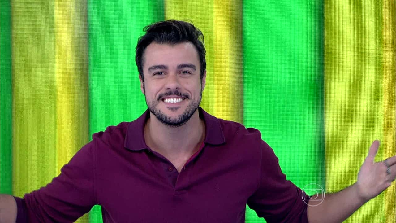 Joaquim Lopes no "Vídeo Show" (Foto: Reprodução)