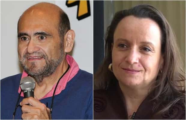 Edgar Vivar e Paulina Gómez. (Foto: Montagem/Divulgação)