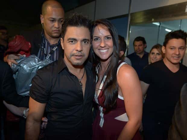 Graciele ao lado do namorado, Zezé (Foto: Divulgação)