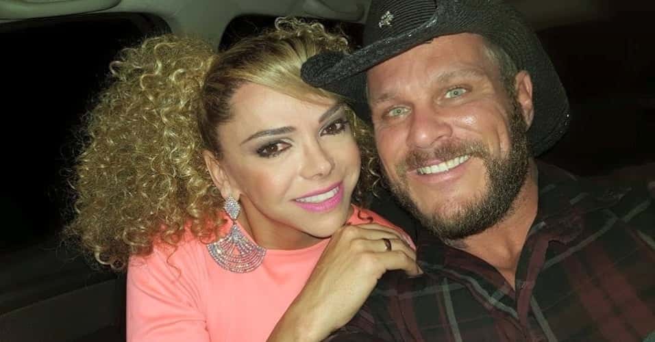 Leo Áquilla junto com o marido Chico Campadello (Foto: Divulgação)