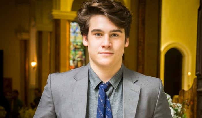 Rodrigo (Nicolas Prattes) em "Malhação" (Foto: Globo/João Miguel Júnior)