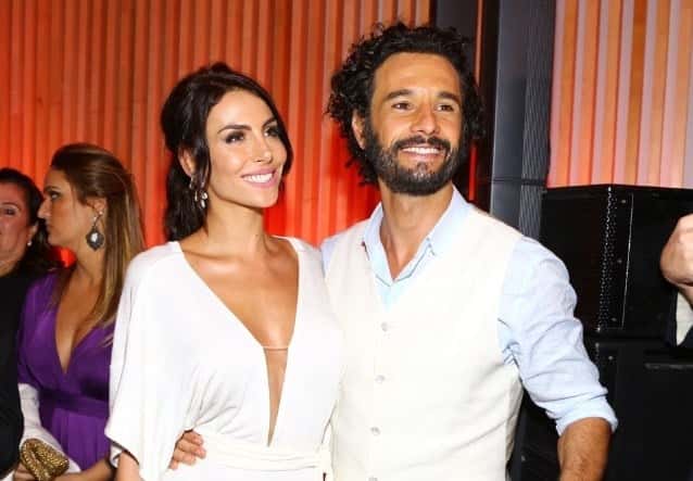 Mel durante a festa de "Velho Chico" (Foto: Divulgação)