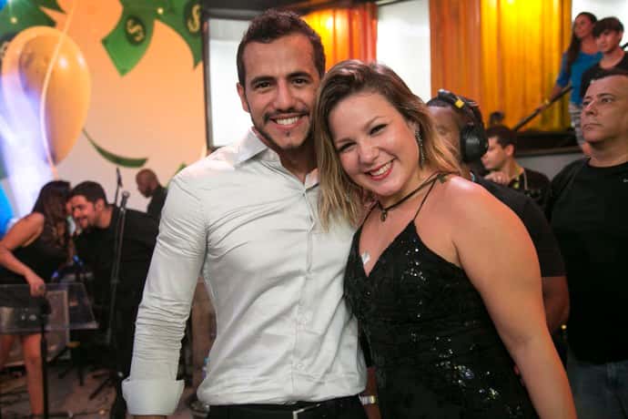 Maria Claudia e Matheus na Final do 'BBB16' (Foto: Raphael Dias/Gshow )