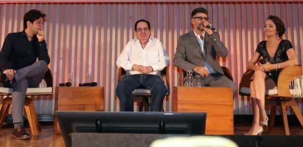 Os responsáveis pela novela "Velho Chico" (Foto: Divulgação)