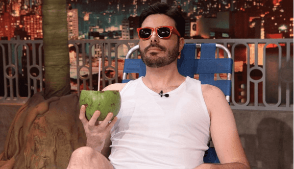 Danilo Gentili no "The Noite" foi líder em audiência (Foto: Reprodução/Instagram)
