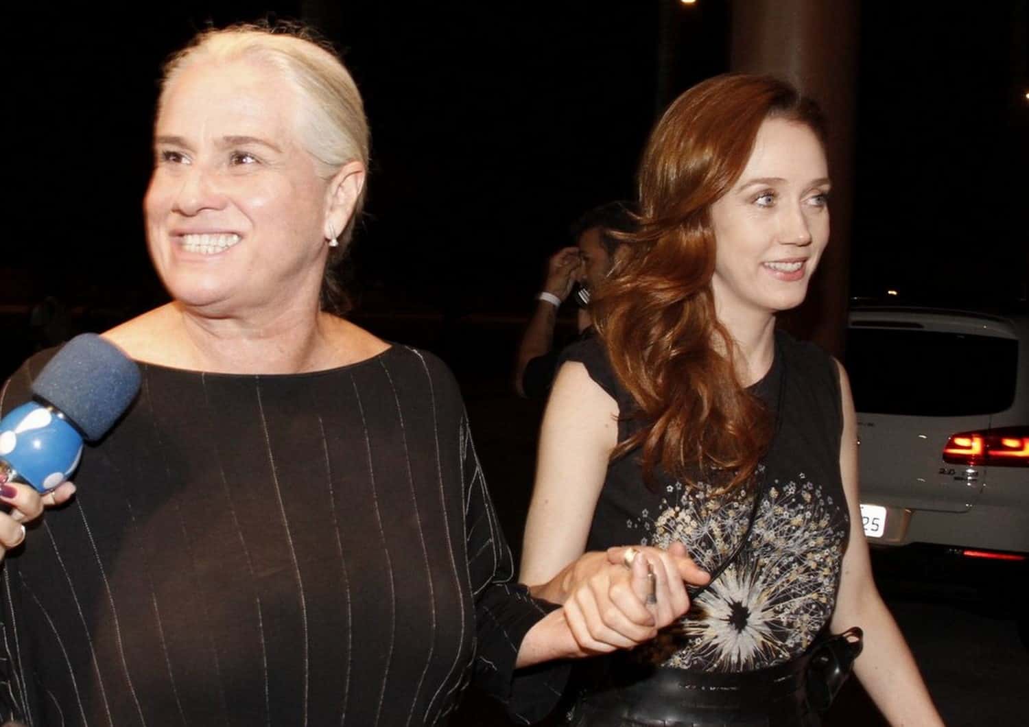 Vera Holtz e Camila Morgado na despedida de "Avenida Brasil" (Foto: Divulgação)