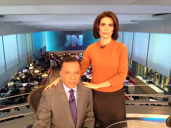 Âncoras do "JN" (Foto: Divulgação/Twitter)