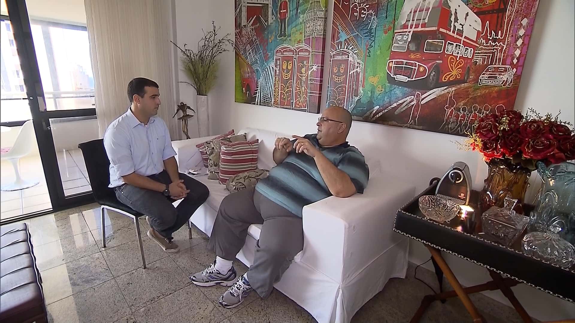 Câmera Record entrevista com exclusividade irmão de Ivete Sangalo (Foto divulgação TV FOCO)