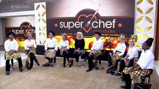 Ana Maria recebe os participantes do 'Super Chef 2016' Foto: TV Globo