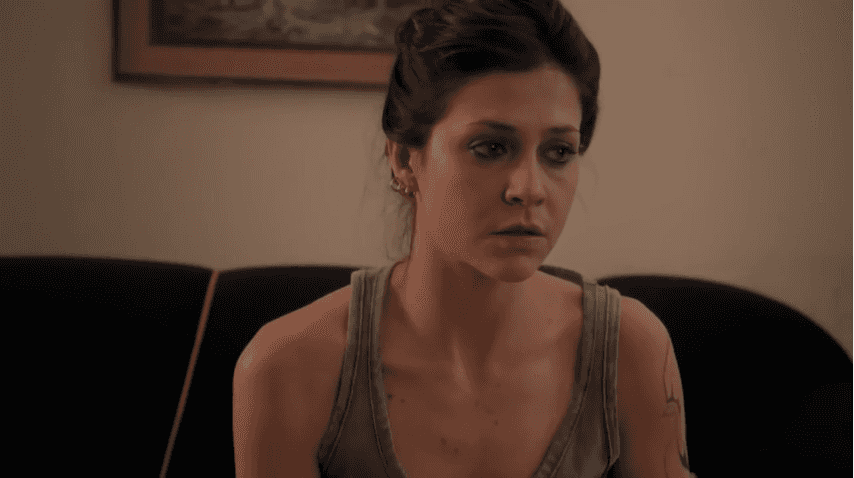 Christiana Ubach (Joana), a protagonista de "A Garota da Moto" (Foto: Reprodução/SBT)