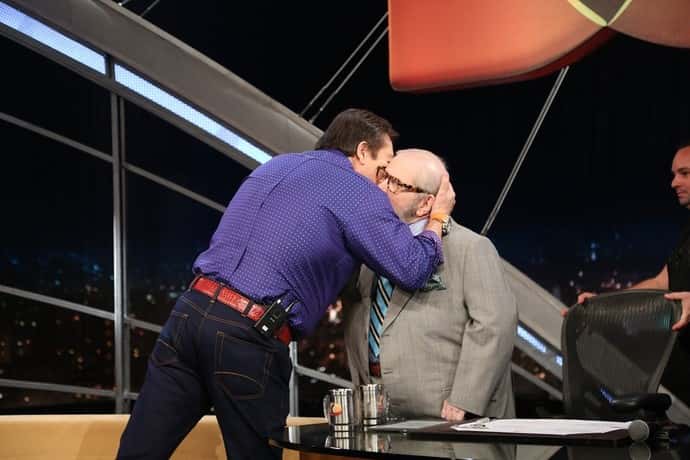 Jô recebeu Faustão nessa semana pela primeira vez em 15 anos de Globo (Foto: Carol Caminha/Gshow)