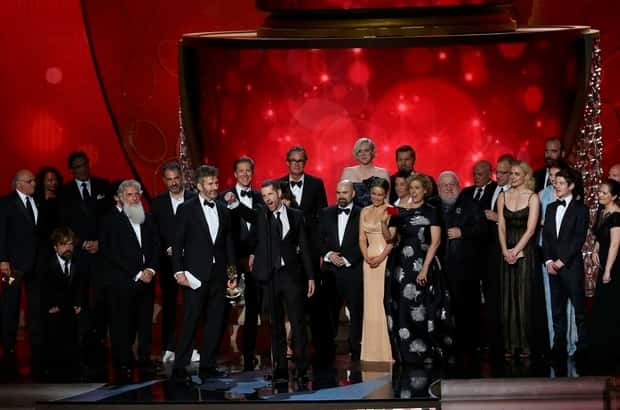 Elenco de "Game of Thrones" no Emmy 2016. (Foto: Divulgação)