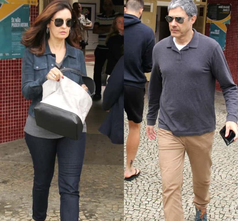 Fátima Bernardes e William Bonner se separaram e evitam qualquer tipo de encontro Foto: AGNews, Wallace Barbosa / PurePeople