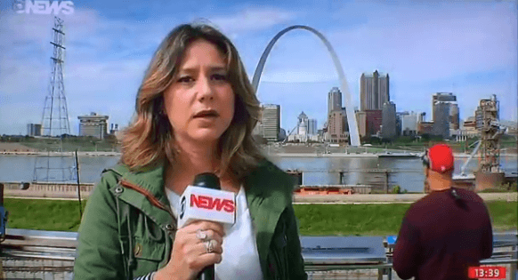 Repórter da GloboNews e da Globo (Foto: Reprodução/GloboNews)