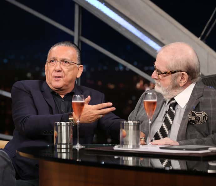 Galvão Bueno é entrevistado por Jô Soares (Foto: Carol Caminha/Gshow)