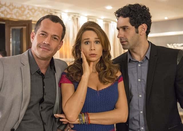 Apolo (Malvino Salvador) , Tancinha (Mariana Ximenes) Beto (João Baldasserini) (Foto: Globo/Renato Rocha Miranda)