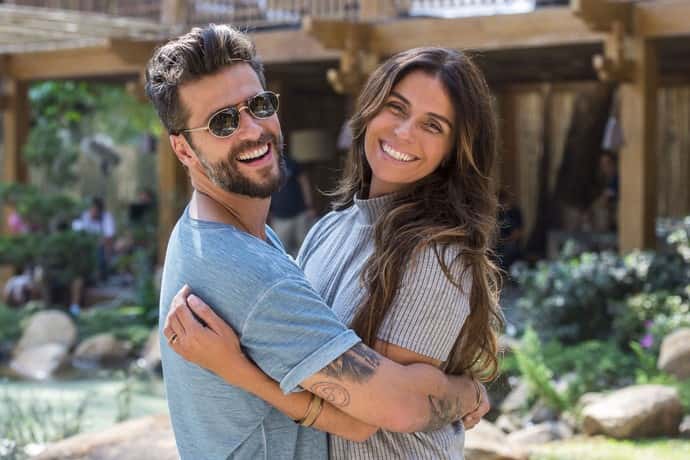 Bruno Gagliasso e Giovanna Antonelli em "Sol Nascente". (Foto: Divulgação)