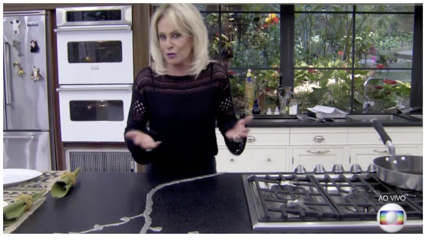 Ana Maria Braga pediu desculpas aos telespectadores (Foto divulgação)