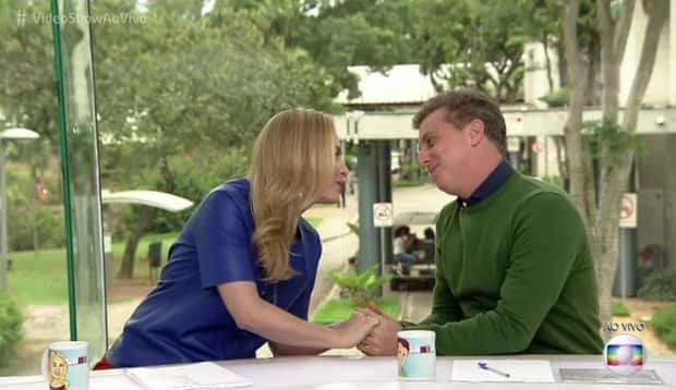 Luciano Huck e Angélica chegaram a apresentar o Vídeo Show juntos (Foto: Reprodução)
