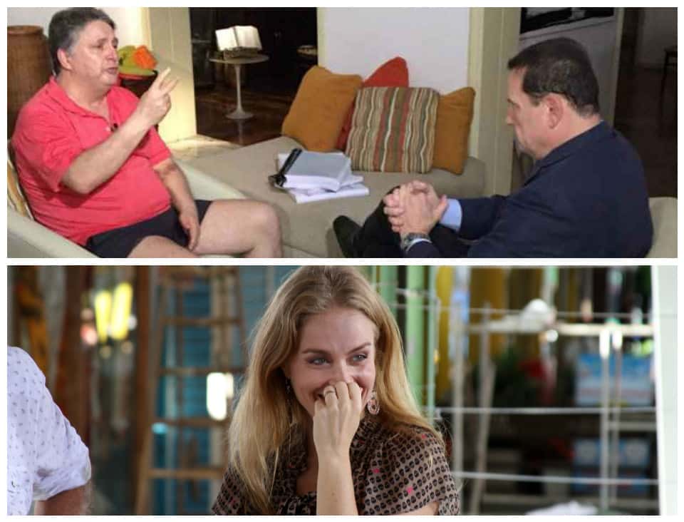 Roberto Cabrine e a programação dos sábados nas emissoras estão no Subiu, Desceu! (Foto montagem: TV FOCO)