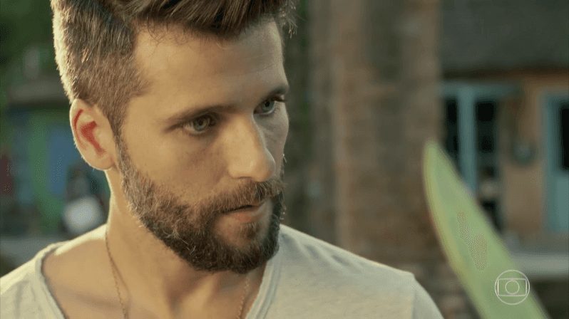 Mario (Bruno Gagliasso) em cena de 'Sol Nascente' (Foto: Reprodução/Globo)