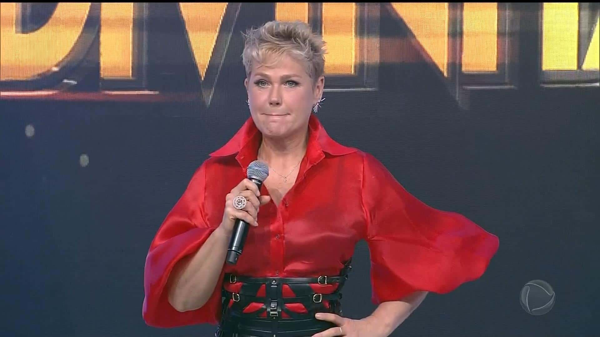 Xuxa no especial "Família Record" (Foto: Reprodução/Record)