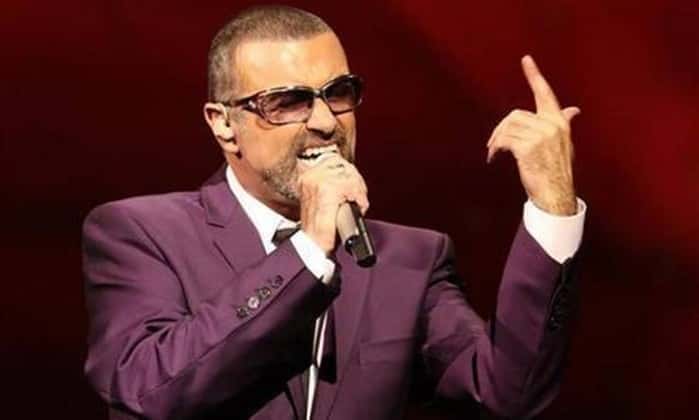 George Michael em show. (Foto: Divulgação)