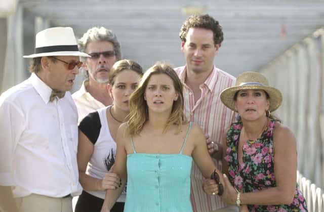 Susana Vieira e elenco de "Senhora do Destino" em gravação de cenas finais da novela (Foto: Globo/Zé Paulo Cardeal)
