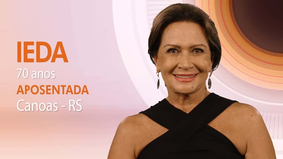 Ieda, décima participante do "BBB17" (Foto: Globo/Divulgação)