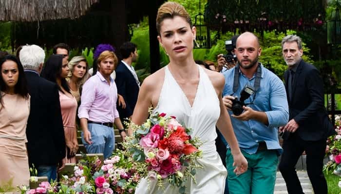 Diana (Alinne Moraes) em cena de 'Rock Story' (Foto: Globo/Cesar Alves)