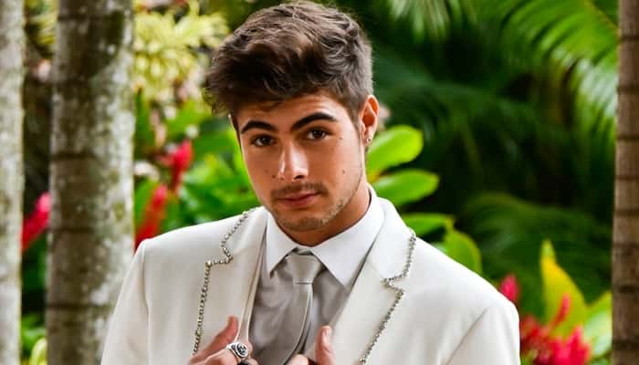 Léo (Rafael Vitti) em "Rock Story" (Foto: Globo/Cesar Alves)